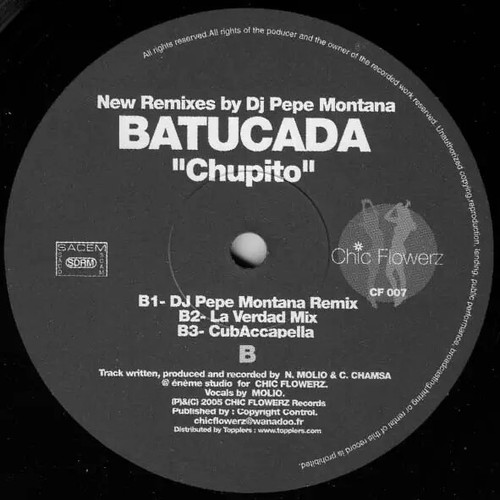 Batucada chupito single vinyle - batucada,