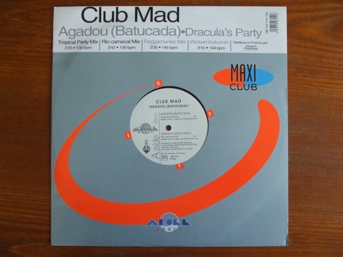 Maxi 45t club mad - 12", agadou