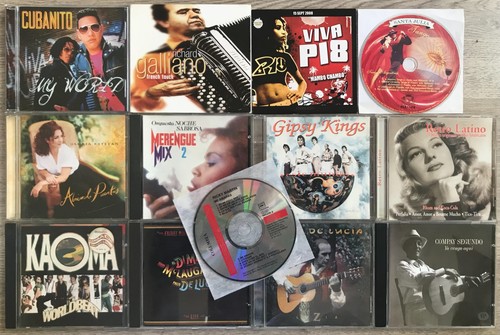 Lot latin bolero tango - cd,